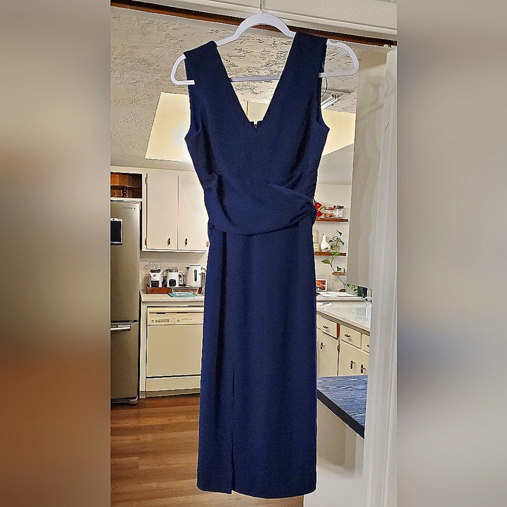 Dress The Population Navy Blue Dress